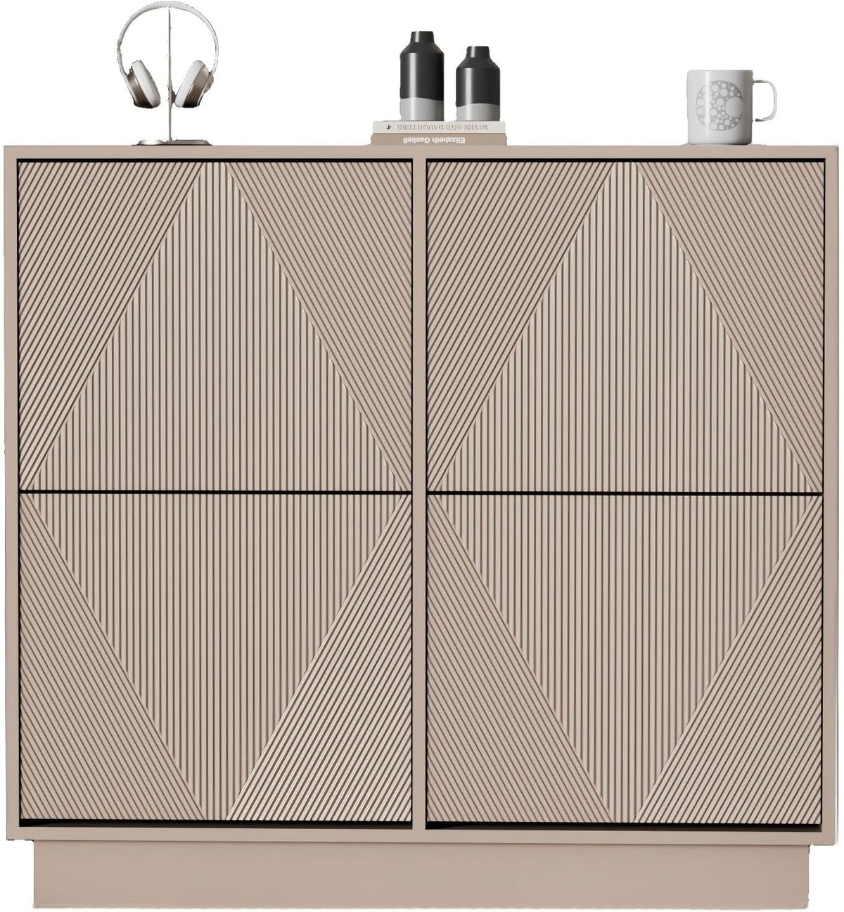 Schoenenkast - Schoenenrek - 99x24x91 cm - Moka - UEV