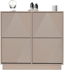 Schoenenkast - Schoenenrek - 99x24x91 cm - Moka - UEV