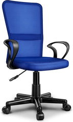 TRESKO Ergonomische Bureaustoel - Verstelbaar - Blauw