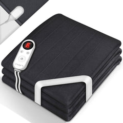 Elektrische onderdeken - Warmtedeken - 1 persoons - 150x80 cm - Antraciet - Sinnlein®