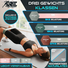 Dumbells set - Gewichten set - Halterset - Verstelbaar - 12 kg - Zwart - RE:SPORT