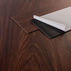 Laminaat - PVC vloeren - 91,5x15,3 cm - 2,23 m²/16 planken - Donkerbruin - ML-Design