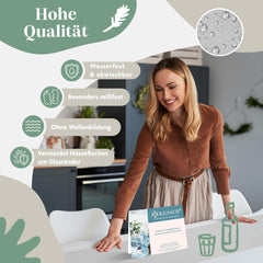 KESSER® Vlies tafelloper - 30cm x 25m - Afwasbaar - Waterafstotend - Grijs