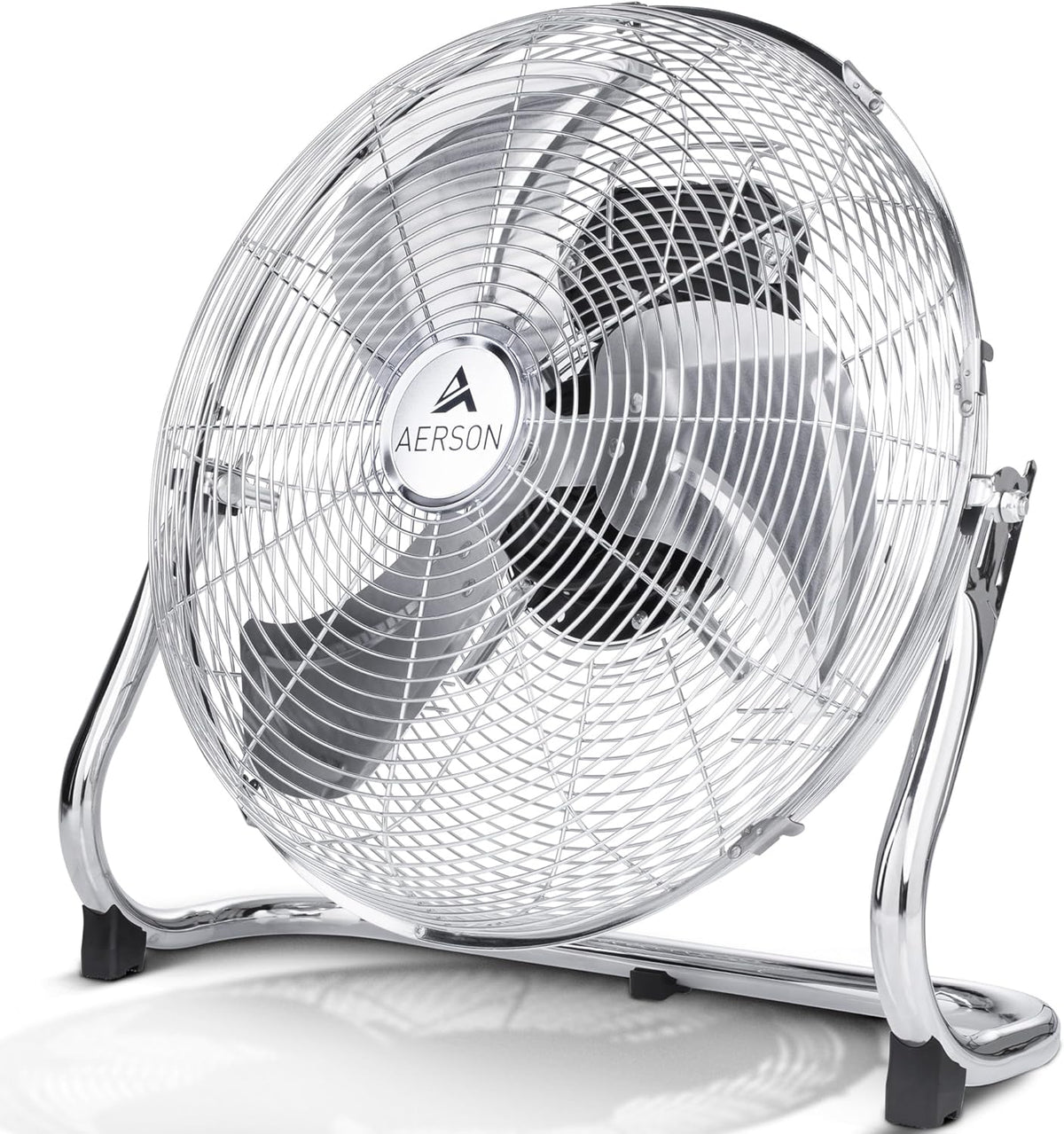 Aerson Vloerventilator - 30cm - 3 standen - 55W - Zilver