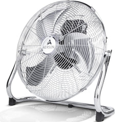 Aerson Vloerventilator - 30cm - 3 standen - 55W - Zilver