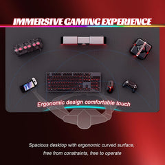 Gaming bureau - Gaming desk - Gaming tafel - 80x50 cm - Zwart - HLDIRECT •