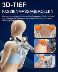 MeitFith Massagestoel, full-body massage 3D massagestoel, shiatsu massagestoel, massage stoel met warmtefunctie, zwart