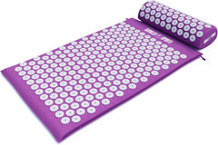 GORILLA SPORTS® Acupressuurmat, met ergonomische kussen en draagtas, 68 x 42 x 2,5 cm, wasbaar, van katoen, kleurkeuze, massagemat, nagelmat, acupunctuurmat
