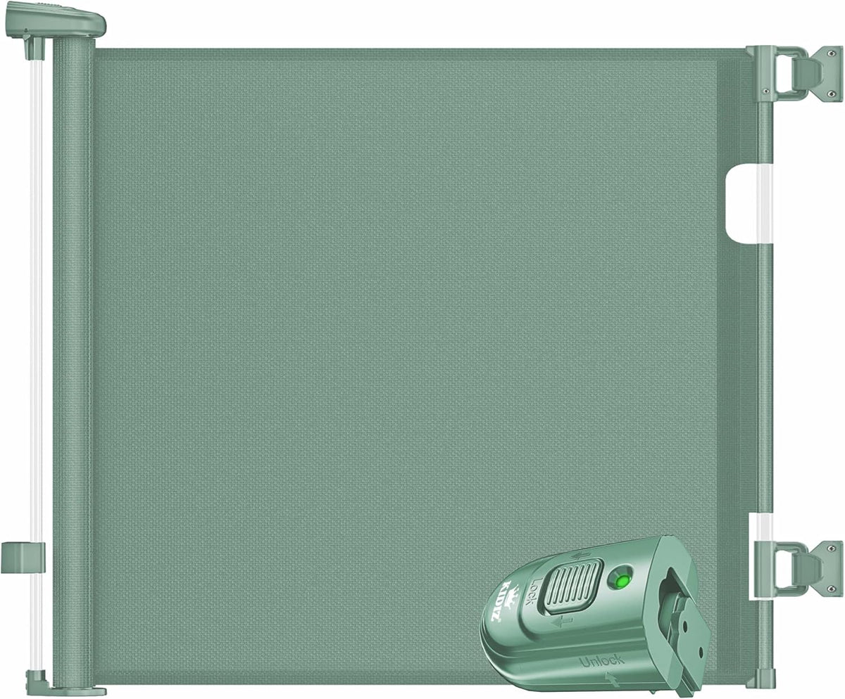 KIDIZ® Verstelbaar Traphekje - Veiligheidshekje - tot 180cm - Groen