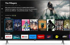 SHARP 55GM6141E - 55 inch televisie (139 cm) 4K Ultra HD Quantum Dot TiVo TV - Gaming & Streaming QLED Smart TV zonder frame (HDMI 2.1, Receiver, WLAN) - Netflix, Prime, YouTube, Disney+, Apple TV