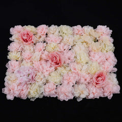 12 stuks kunstbloemenwand, doe-het-zelf achtergrond, rozenwand, kunstbloemen, decoratie voor bruiloftsfeest