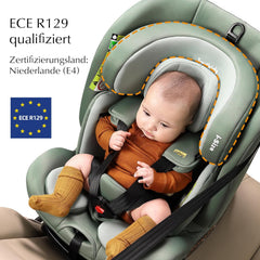 Autostoel - Isofix Autostoeltje - 0-12 jaar - Groen - Jovikids