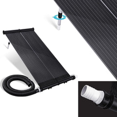 KESSER® Solar mat - Zwembadverwarming - 108x73cm - Zwart