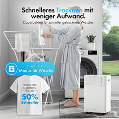 Luchtontvochtiger - Dehumidifier - Slaapkamer & Badkamer - Wit - VonHaus