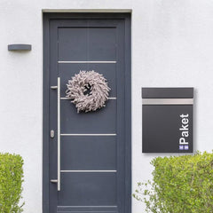 Brievenbus  - Wandbrievenbus - 44x35x58 cm - Antraciet - ML-Design