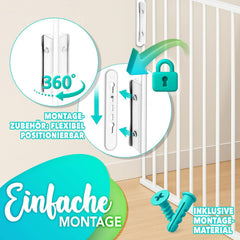 Veiligheidshek - Haardscherm - Hondenhek - 360 cm - Wit - KIDUKU®