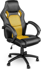Ergonomische Bureaustoel -  Office Chair - Gamestoel - Volwassenen - Geel - TRESKO