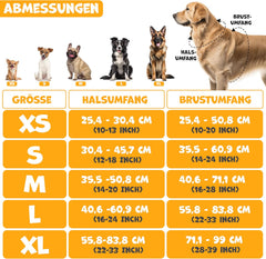LOVPET® Hondentuigje zonder tocht en stikken voor kleine honden en puppy's, ademend en zacht, reflecterend, anti-trektuigje, inclusief zakrollen, verstelbaar harnas met handvat, beige, L