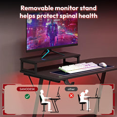 Zit sta bureau - Elektrisch - Verstelbaar - 167 x 127 cm - FD8B - SANODESK