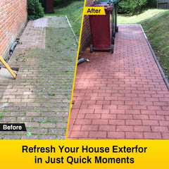 Hogedrukreiniger - Hogedrukspuit - Terrasreiniger - 1500W - Geel