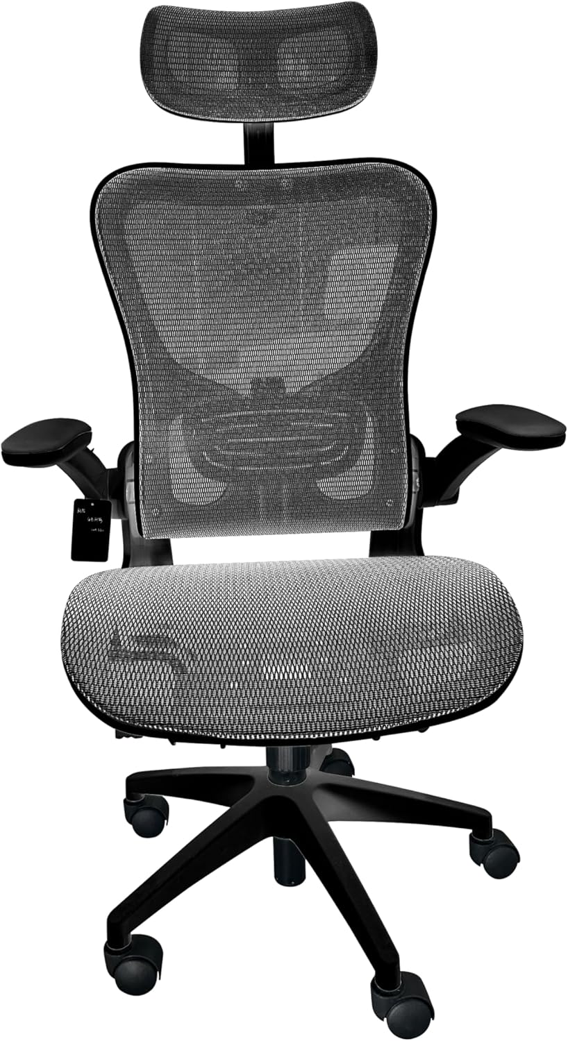 Ergonomische Bureaustoel -  Office Chair - Gamestoel - Volwassenen - Zwart - COMHOMA