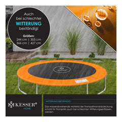 Trampoline rand - Beschermrand - 427 cm - Oranje - KESSER