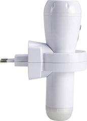 Alecto ATL-110 - LED Zaklamp - Noodverlichting - Automatisch aan bij stroomuitval - Wit •