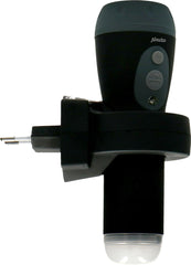 Alecto ATL-110ZT - LED Zaklamp - Noodverlichting - Automatisch aan bij stroomuitval - Zwart •