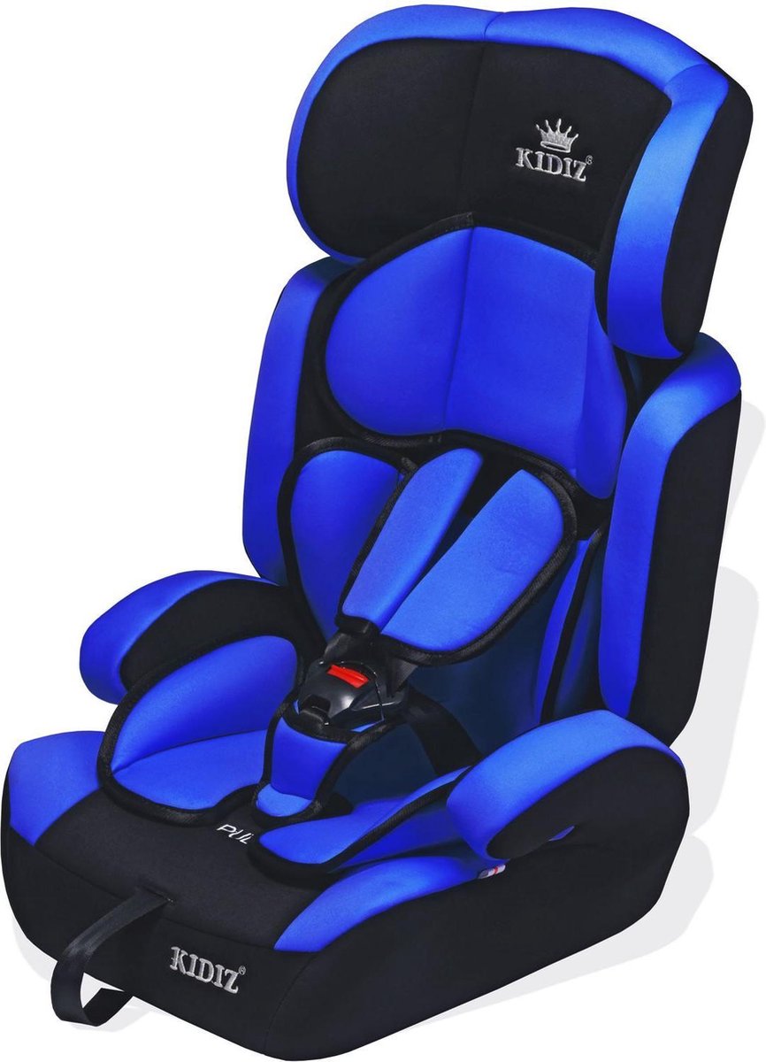 KIDIZ® Autostoeltje - 5-punts veiligheidsgordel - Blauw