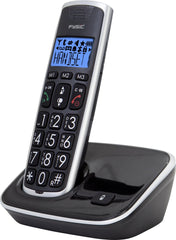 Huistelefoon senioren - Senioren telefoon - Vaste lijn - Zwart - Fysic FX-6000 •