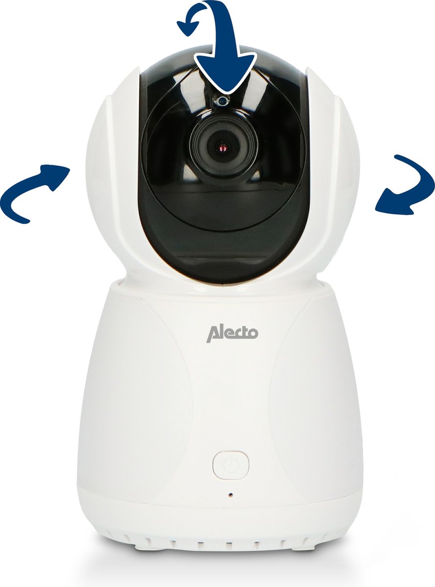 Alecto DVM-275 - Babyfoon met camera - Temperatuurweergave - Wit