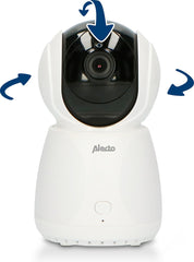 Alecto DVM-275 - Babyfoon met camera - Temperatuurweergave - Wit
