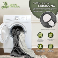 Elektrische deken - Warmtedeken - 1 persoons - 120x160 cm - Antraciet - Sinnlein®