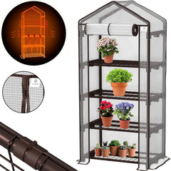 KESSER® Kweekkas - Tuinkas - Broeikas - 69x50x158cm •