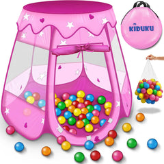 KIDUKU® Speeltent - Kindertent - Speelhuisje - Roze