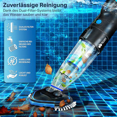 Zwembad stofzuiger - Zwembadstofzuiger - Zwembadreiniger - Zwart - Tillvex®