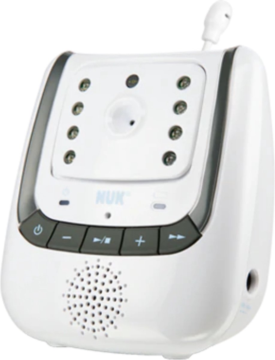 NUK Control + Babyfoon met camera - Spraakfunctie -  Wit