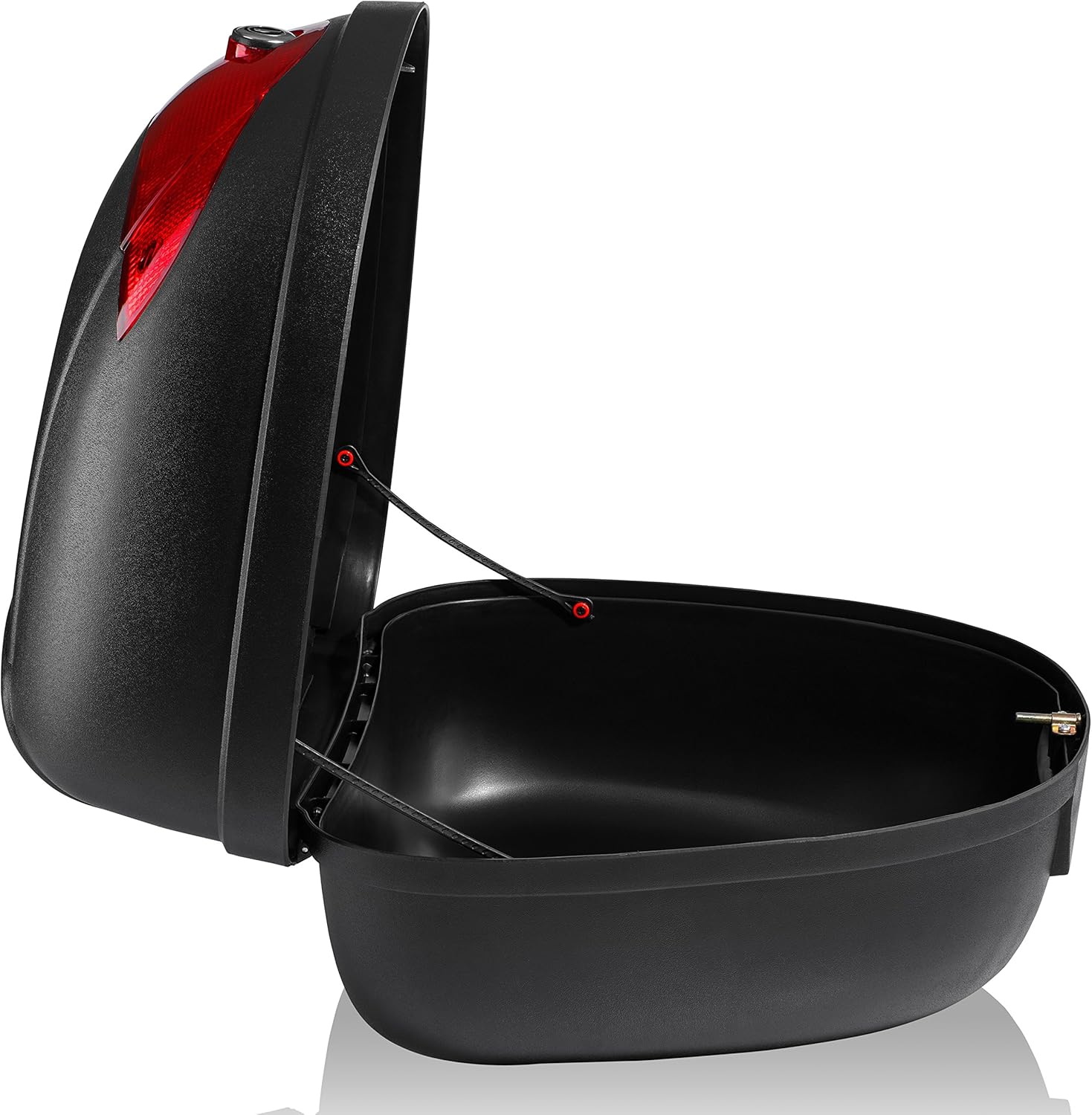 TRESKO® Topkoffer - Motorkoffer - Helmkoffer - 24L - Zwart