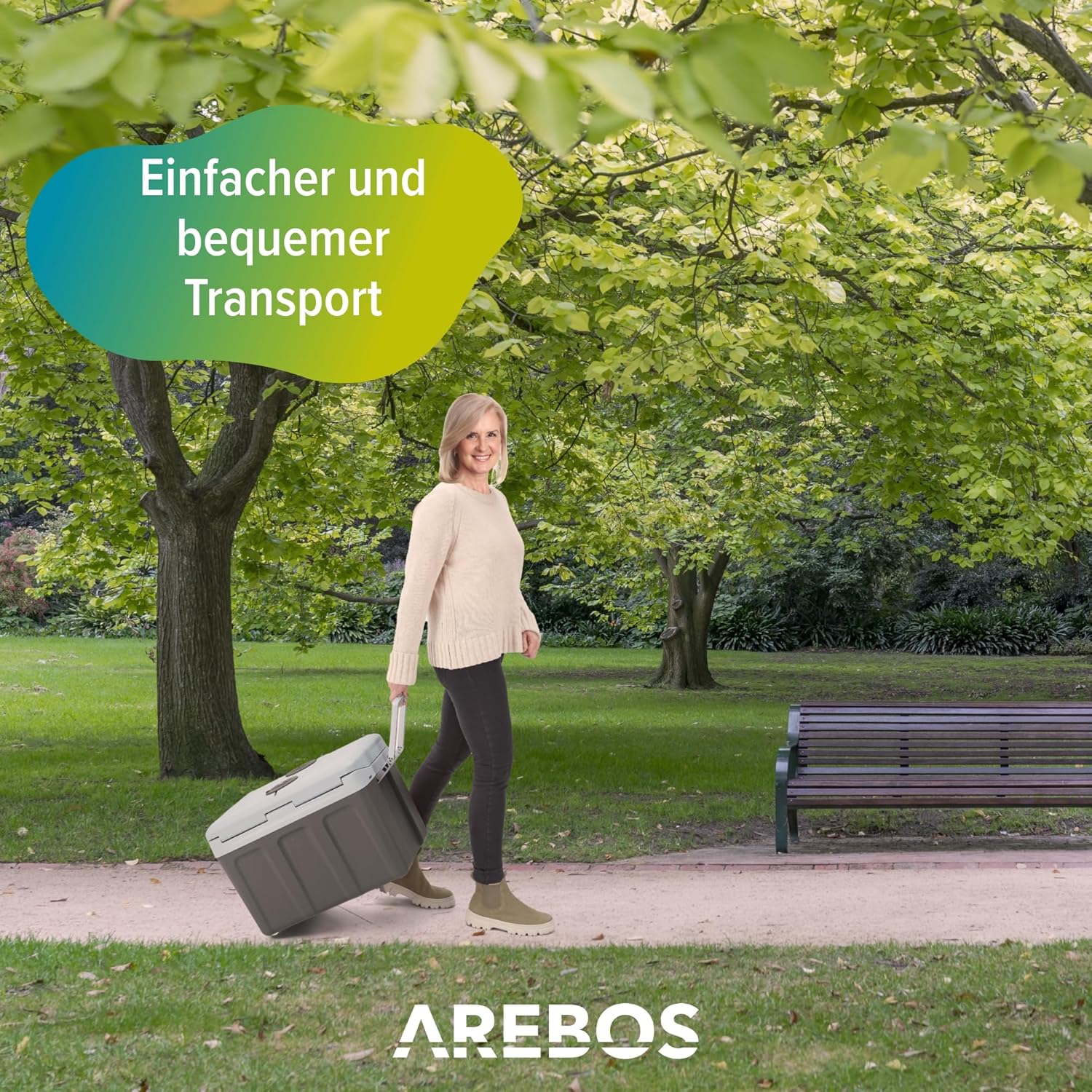 Koelbox Elektrisch – 12V en 230 volt - Coolbox - Frigobox - 40L – Antraciet