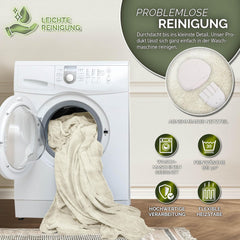 Elektrische deken - Warmtedeken - 2 persoons - 180x200 cm - Beige - Sinnlein®