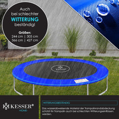 KESSER® Trampoline Randafdekking - Rand - Ø305cm - Blauw