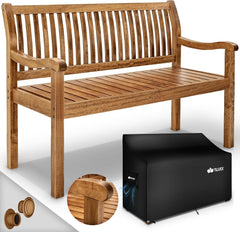 Houten Tuinbank - Weerbestendig - Zitbank - Bruin - Tillvex®