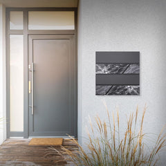 Brievenbus  - Wandbrievenbus - 37x36,5x11 cm - Antraciet - ML-Design