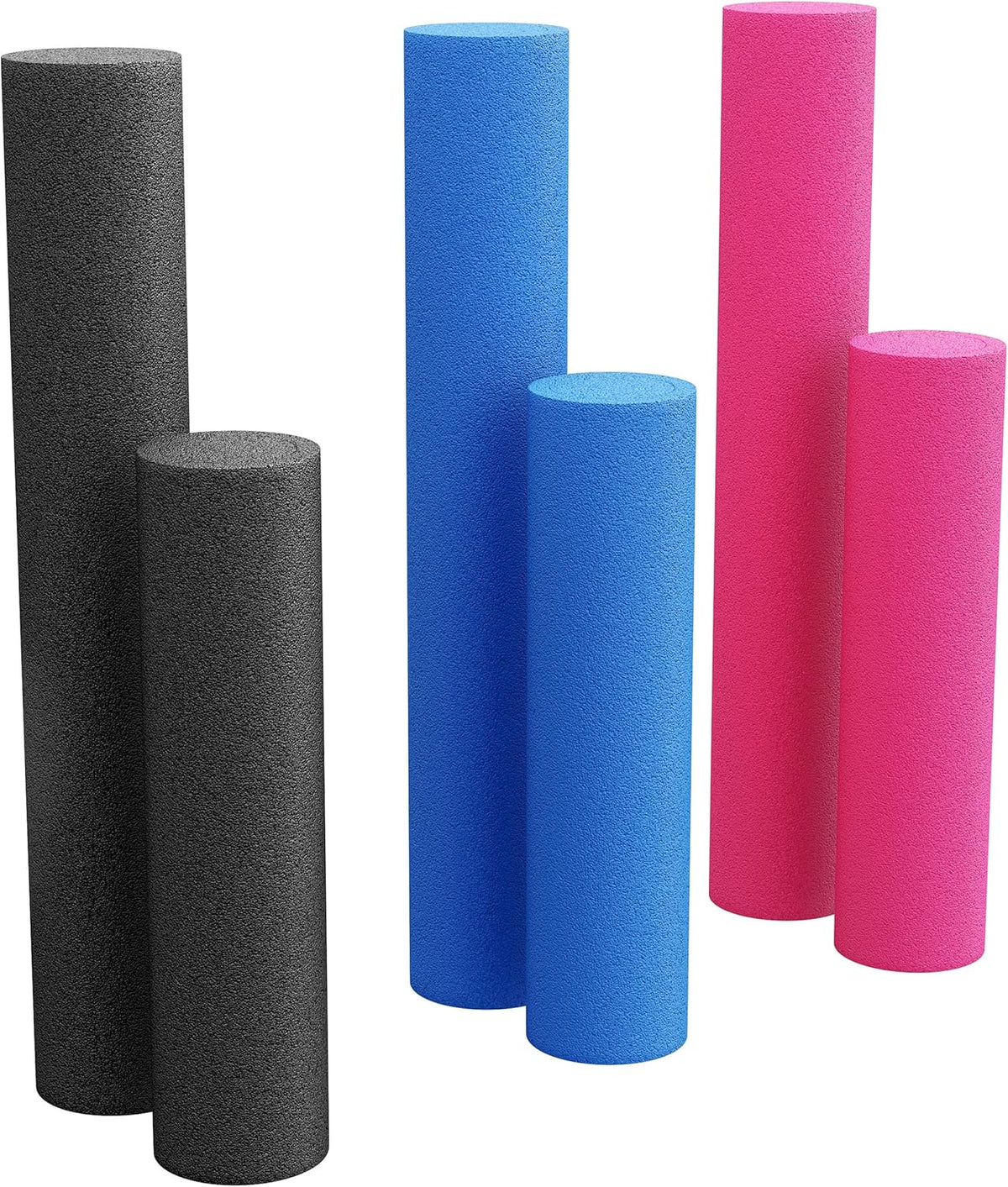 GORILLA SPORTS® Pilatesrol, 60 x 15 cm of 90 x 15 cm, zacht, schuim, kleurkeuze - fitnessroller, fasciarol, yoga-schuimrol, massagerol, pilatesrol, gymnastiekrol