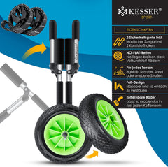 KESSER® Transportkar voor Surfplank - Vouwbaar - Zwart