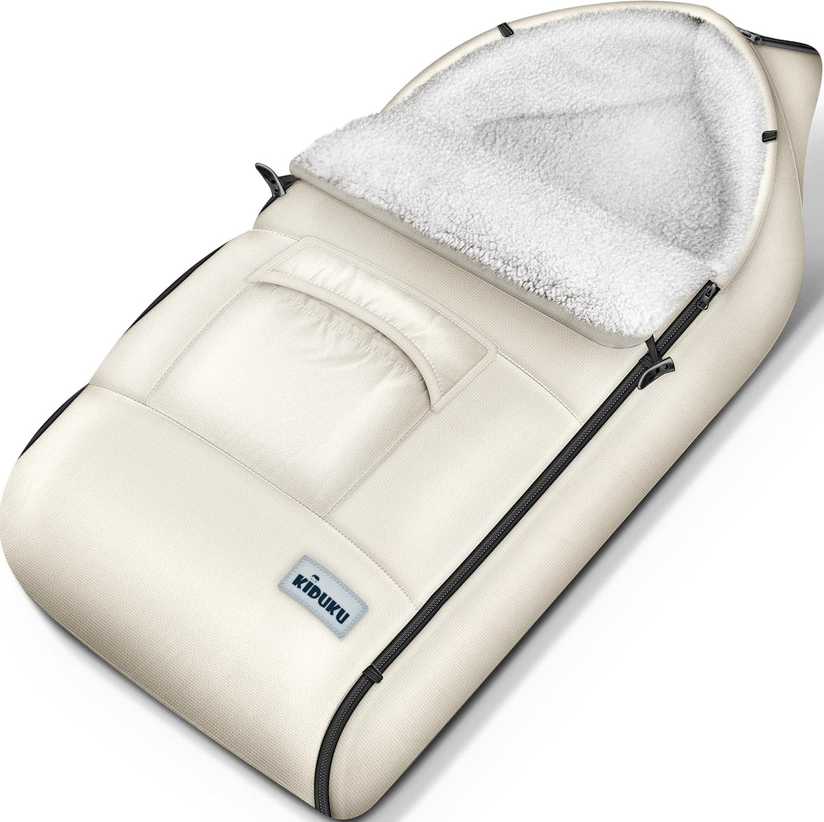 Voetenzak voor Autostoeltje en Buggy - Baby Slaapzak - Beige - KIDUKU