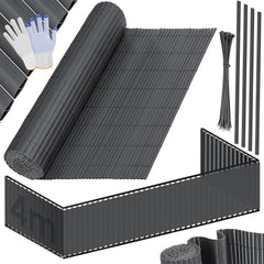 KESSER® Balkonscherm - Zichtdoek - Balkondoek - 160x400cm