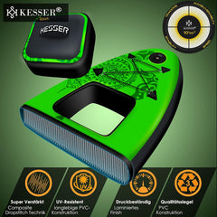 Sup Board - Opblaasbaar Paddle Board - 130 kg - Groen - KESSER®