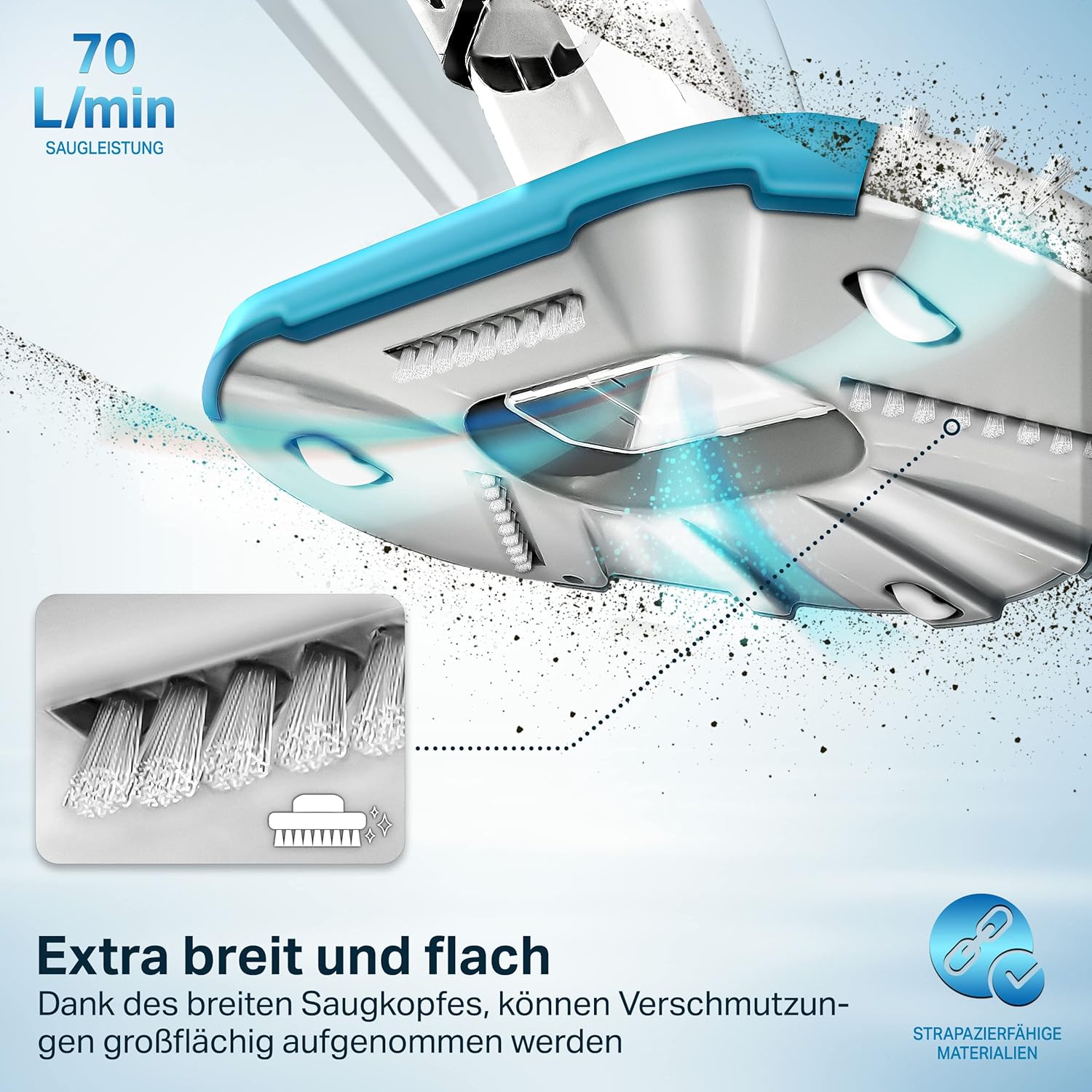 Zwembad stofzuiger - Zwembadstofzuiger - Zwembadreiniger - Wit - Tillvex® •