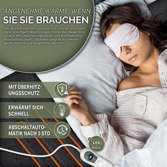Elektrische onderdeken - Warmtedeken - 1 persoons - 160x140 cm - Antraciet - Sinnlein®